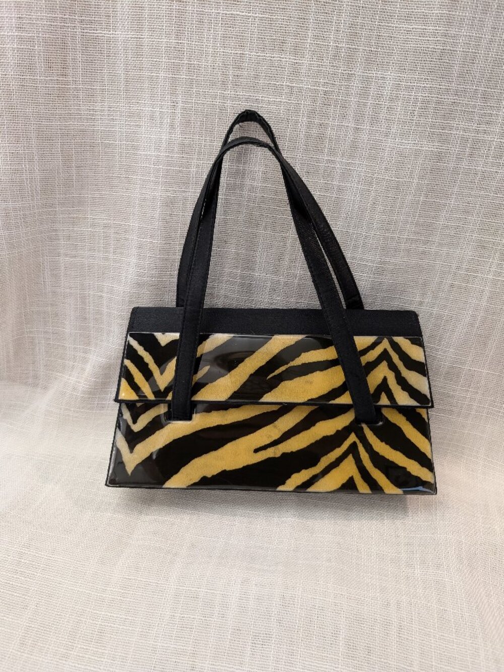 Angela Frascone Zebra Print Purse